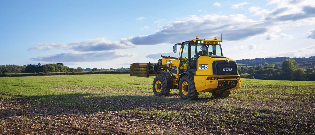 Télescopique articulé JCB TM280 AGRI